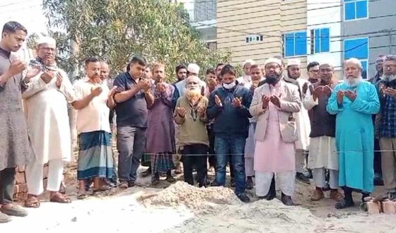 দিঘলিয়া উপজেলা জামায়াতে ইসলামীর নিজস্ব অফিসের ভিত্তিপ্রস্তর স্থাপন