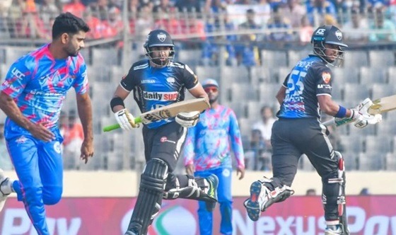 টানা তৃতীয় হারের স্বাদ পেলো রংপুর