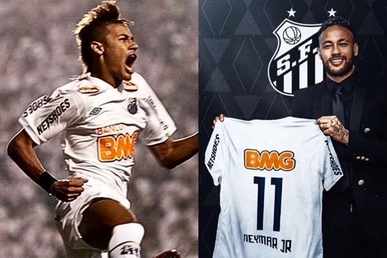 সান্তোসে ফিরে গেলেন নেইমার