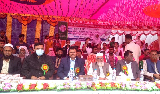 বাজিতপুর হালিমপুর উচ্চ বিদ্যালয়ে বার্ষিক ক্রীড়া