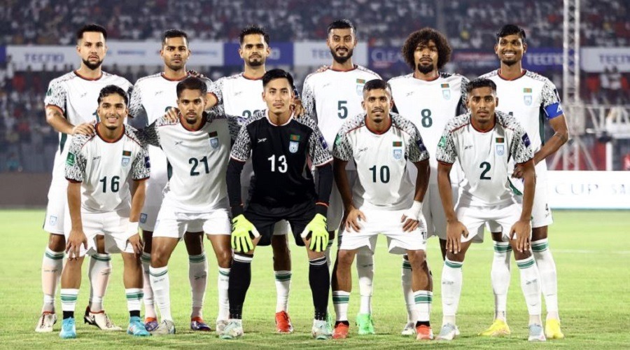 ফিফা র‌্যাঙ্কিংয়ে পিছিয়ে গেলো বাংলাদেশ