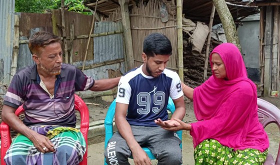 ৯ মাস পর লিবিয়া থেকে ফিরলেন মহেশপুরের সাগর