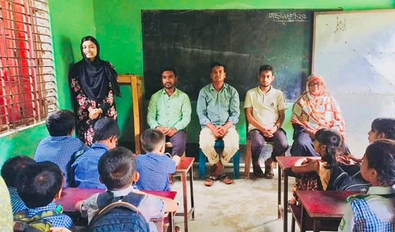 বাংলাহিলি ড্রিমল্যান্ড স্কুলে জুলাই শহীদ দিবস পালিত