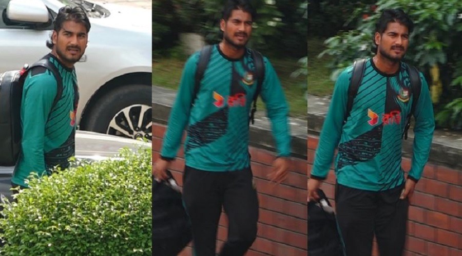 টিমের অনুশীলন বাতিল, নাঈম একাই নেমে পড়লেন মাঠে