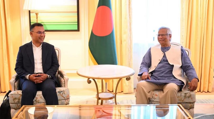 মুহাম্মদ ইউনূস ও তারেক রহমানের বৈঠক সম্পন্ন, আসছে যৌথ ঘোষণাপত্র