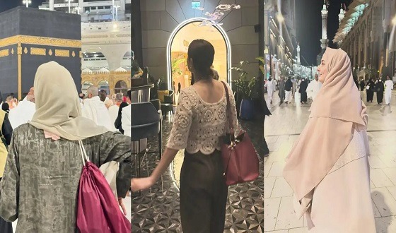 সৌদি আরবে ব্যস্ত সময় কাটাচ্ছেন হানিয়া আমির