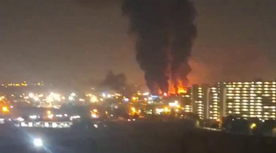 তেহরানে বিমানবন্দরে ইসরায়েলি হামলা, আগুনে ধ্বংসস্তূপ