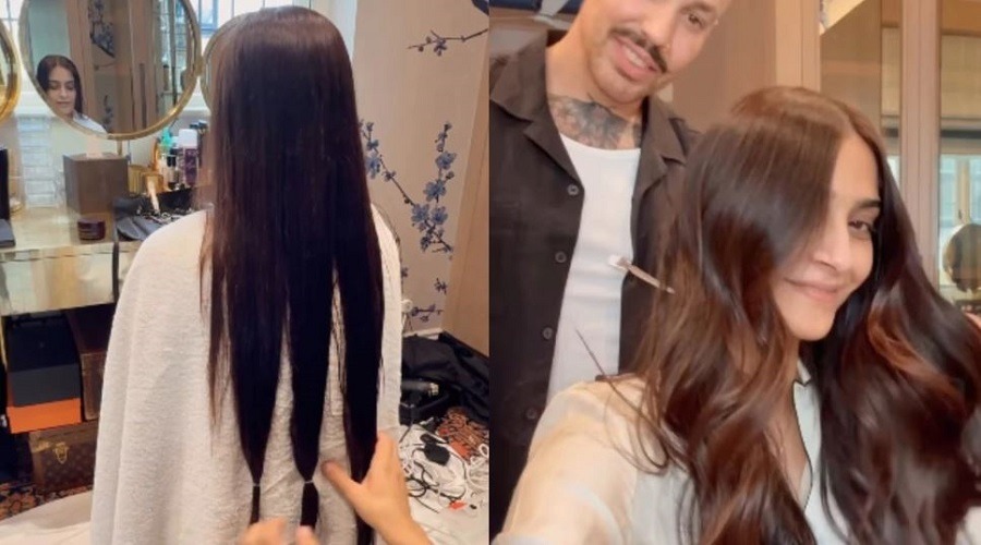 নিজের চুল কেটে দান করলেন সোনম কাপুর