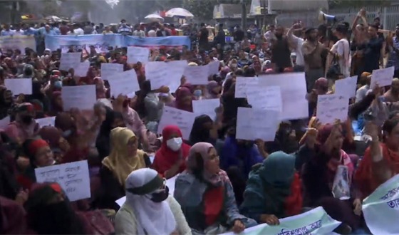 ২৪তম দিনের মতো রাজপথে অবস্থান সুপারিশপ্রাপ্তরা