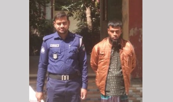 আশাশুনিতে এক আসামী গ্রেফতার