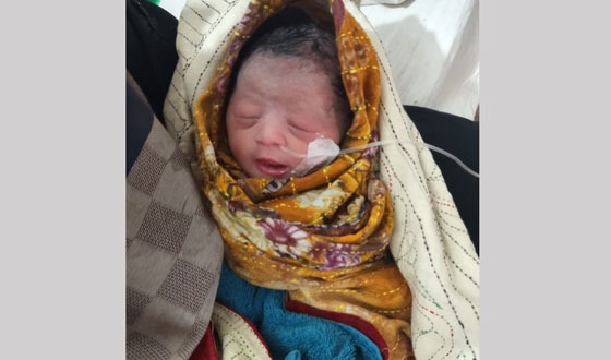 কন্যা সন্তানের বাবা হলেন ঝালকাঠির শহীদ সেলিম