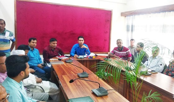 কচুয়ায় জাতীয় দুর্যোগ প্রস্তুতি দিবস উপলক্ষে মহড়া ও সভা