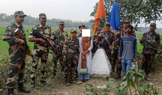 পতাকা বৈঠকে দুই বাংলাদেশিকে ফেরত আনল বিজিবি