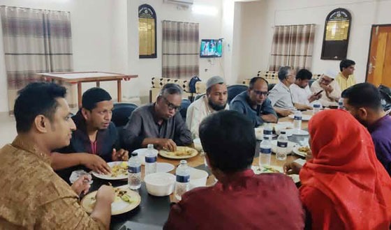 বাজিতপুরে গণমাধ্যম কর্মীদের সাথে উপজেলা নির্বাহী কর্মকর্তার ইফতার মাহফিল