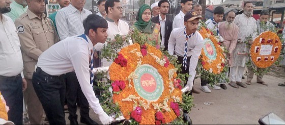 সাপাহারে মহান স্বাধীনতা ও জাতীয় দিবস উদযাপন