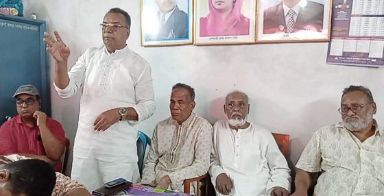 শৈলকুপায় বিএনপি নেতা নজরুল ইসলামের পাল্টা সংবাদ সম্মেলন