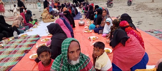 চাঁদপুরে সুবিধাবঞ্চিত নারী ও শিশুদের নিয়ে বিজয়ীর ইফতার