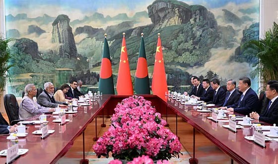 ‘চীনের প্রেসিডেন্টের সঙ্গে প্রধান উপদেষ্টার বৈঠক অত্যন্ত ফলপ্রসূ’