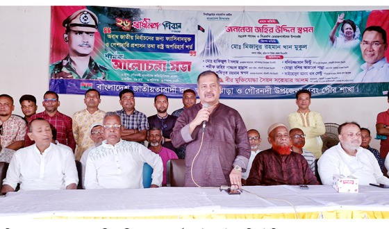 রাষ্ট্র শক্তি দিয়ে জনগনের শক্তিদমন করা যায় না: উপদেষ্টা স্বপন