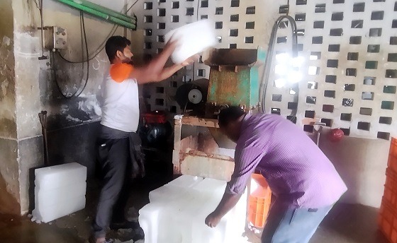 খুলনায় বরফ শ্রমিকদের নেই কর্ম ঘন্টারও কোন হিসেব