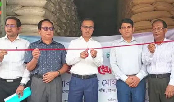চাঁদপুরে ধান-চাল সংগ্রহ কার্যক্রমের শুভ উদ্বোধন