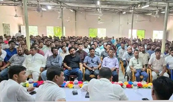 চট্টগ্রামে তারুণ্যের সমাবেশ সফল করতে চাঁদপুরে স্বেচ্ছাসেবক দলের প্রস্তুতি সভা