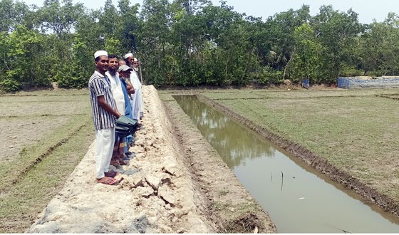 বাগেরহাটে মৎস্য ঘের দখলের অতংঙ্কে কৃষক পরিবার