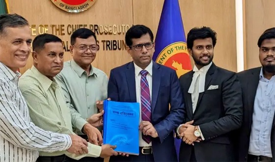 জুলাই গণহত্যা: হাসিনাসহ ৩ জনের বিরুদ্ধে তদন্ত প্রতিবেদন দাখিল