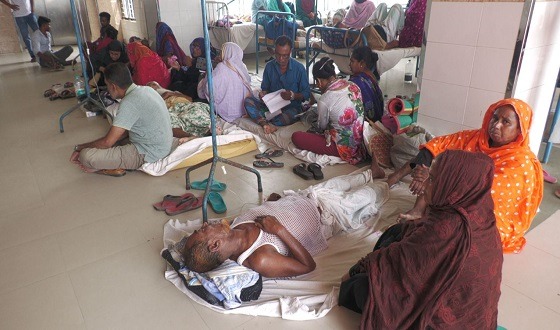 হাসপাতালে ভিড় জমাচ্ছে মৌসুমি নানা রোগে আক্রান্ত রোগীরা