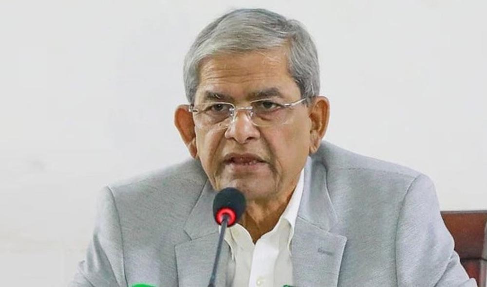 পানির ন্যায্য হিস্যা থেকে বঞ্চিত বাংলাদেশ: মির্জা ফখরুল