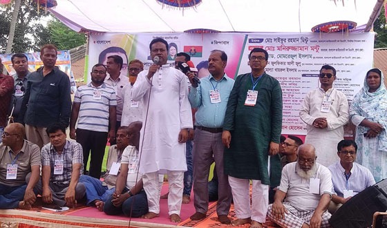 দিঘলিয়ায় বিএনপির দ্বিবার্ষিক সম্মেলনে মনিরুজ্জান মন্টু