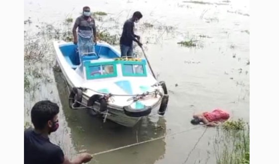 মেঘনা নদী থেকে অজ্ঞাত নারীর মরদেহ উদ্ধার