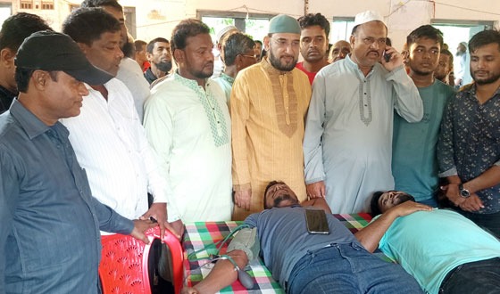 বিরলে স্বেচ্ছায় রক্তদান কর্মসূচী ও দোয়া মাহফিল অনুষ্ঠিত