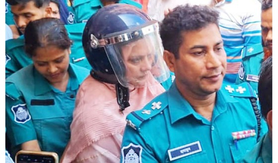 বরিশালের সাবেক এমপি জেবুন্নেছাকে কারাগারে প্রেরণ