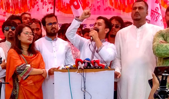 হাসিনার মত আর যেন কোন স্বৈরাচার ক্ষমতায় আসতে না পারে: সারজিস