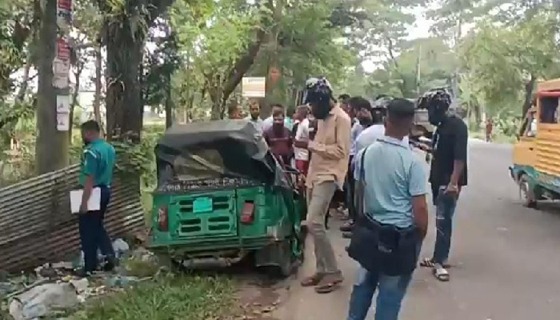 সিলেটে ট্রাক-সিএনজি মুখোমুখি সংঘর্ষে চালক নিহত