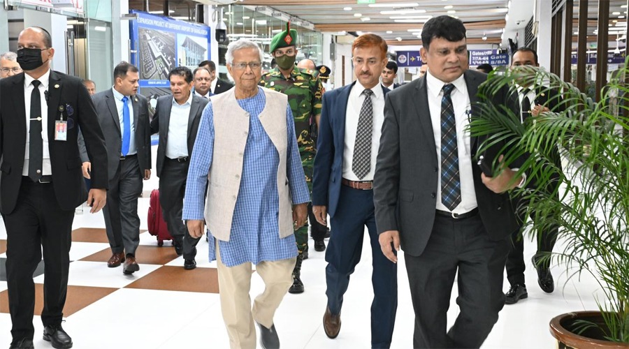 নিউইয়র্ক সফর শেষে ঢাকার উদ্দেশে প্রধান উপদেষ্টা