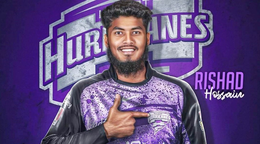 হোবার্ট হারিকেনসে খেলা নিয়ে উচ্ছ্বসিত রিশাদ