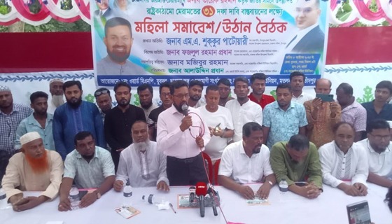 ধানের শীষের বিজয়ের লক্ষ্যে সকলকে ঐক্যবদ্ধভাবে কাজ করতে হবে