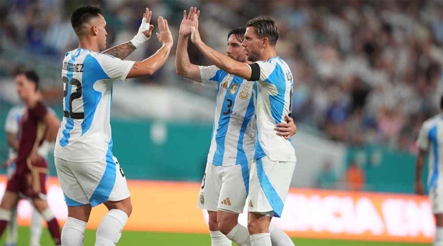 মেসি ছাড়াই আর্জেন্টিনার জয়, লো সেলসোর গোলে ভেনেজুয়েলা পরাস্ত