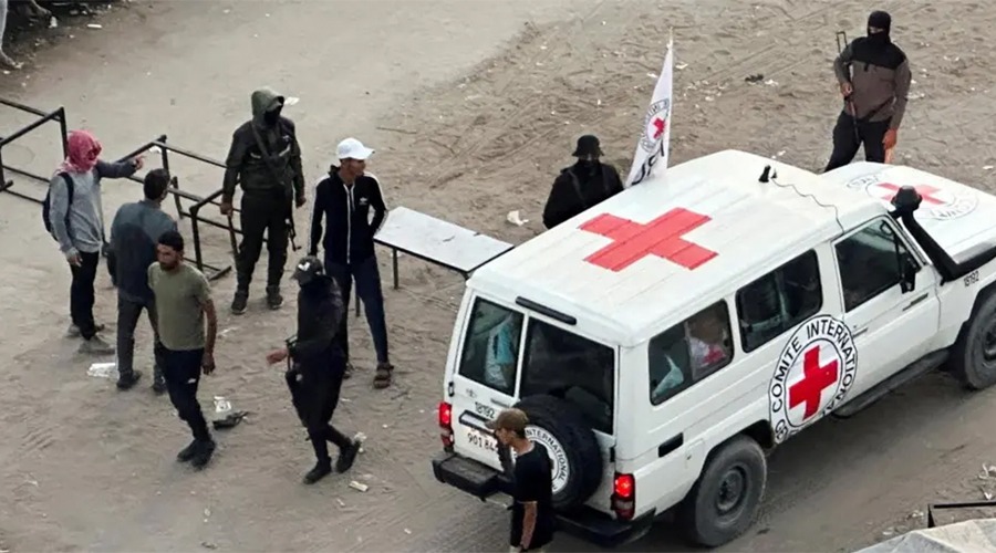 ইসরাইলি জিম্মিদের হস্তান্তর শুরু গাজায়