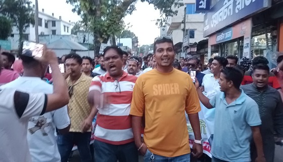 মোল্লাহাটে যুবদলের ৪৭তম প্রতিষ্ঠা বার্ষিকীতে র‍্যালি অনুষ্ঠিত