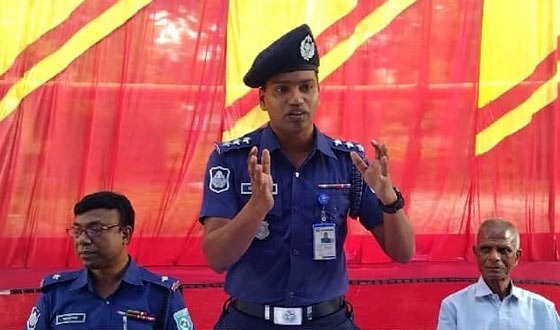 রাণীশংকৈলে শান্তিপূর্ণ ভাবে দূর্গাপূজা উদযাপন উপলক্ষে সভা