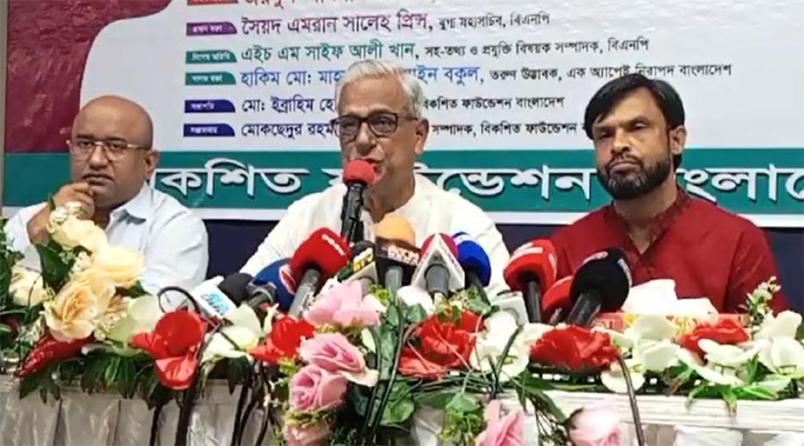 নির্বাচনের শঙ্কা দূর করার দায়িত্ব সরকারের: জয়নুল আবদিন ফারুক