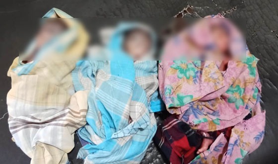 বাঘায় এক সাথে তিন সন্তানের জন্ম গ্রহণের তিন ঘন্টা পর মৃত্যু