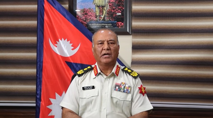 আন্দোলনের নামে লুটপাট, হামলা বন্ধ করুন—ভাষণে নেপালের সেনাপ্রধান