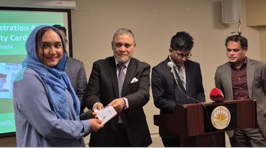 কানাডা প্রবাসীদের জন্য ভোটার নিবন্ধন কার্যক্রম চালু