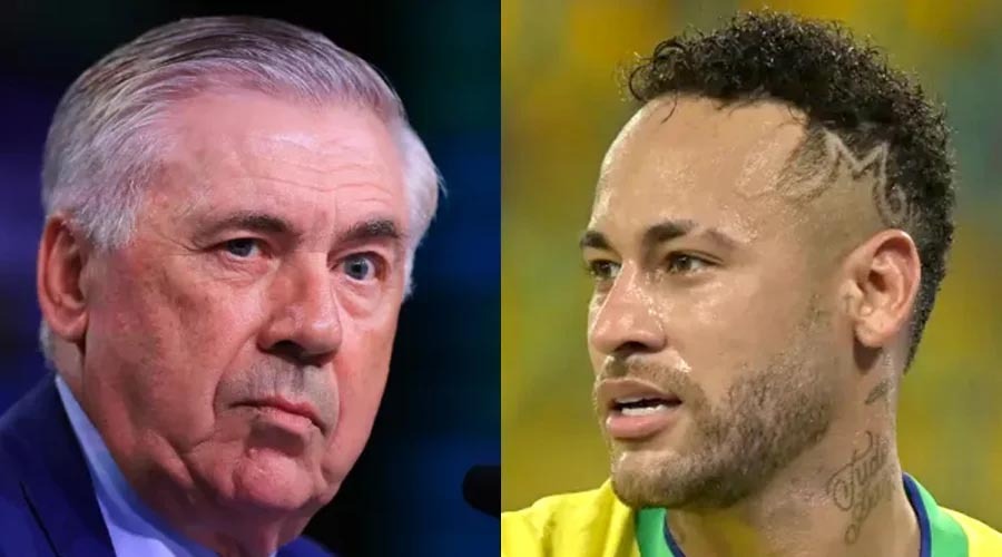 নেইমারের দলে ফেরা নির্ভর করছে ফিটনেসে, জানালেন আনচেলোত্তি