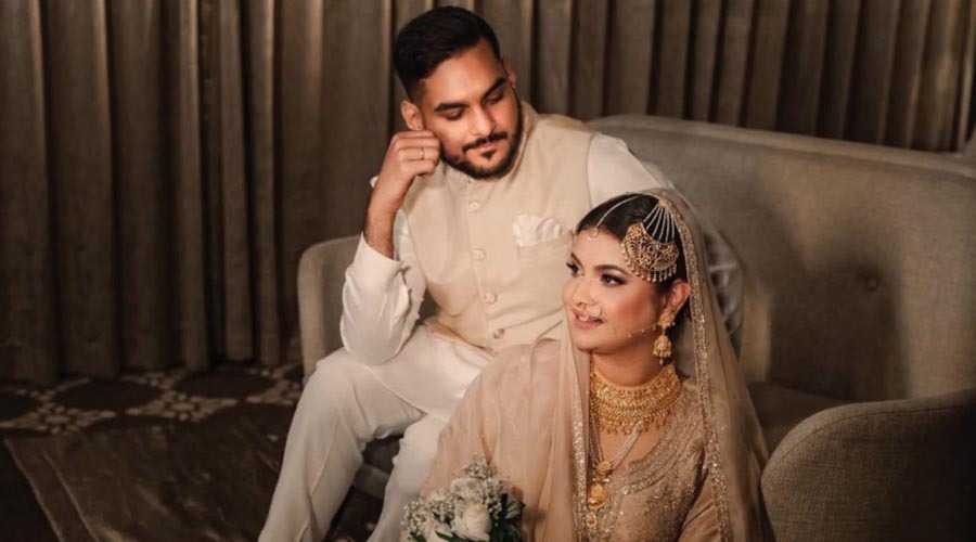 বরের সঙ্গে ছবি প্রকাশ করলেন ফারিয়া!