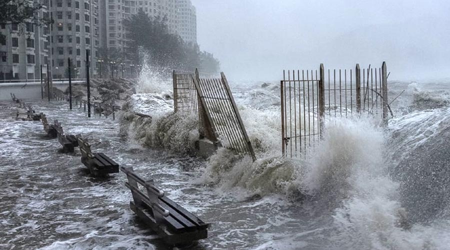সুপার টাইফুন রাগাসার তাণ্ডবে বিপর্যস্ত তাইওয়ান ও হংকং, নিহত ১৪, নিখোঁজ ১২৪